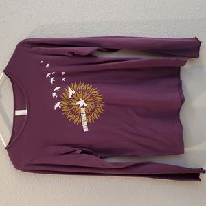 American Apparel Dave Matthews Band Long Sleeved Shirt, Size L